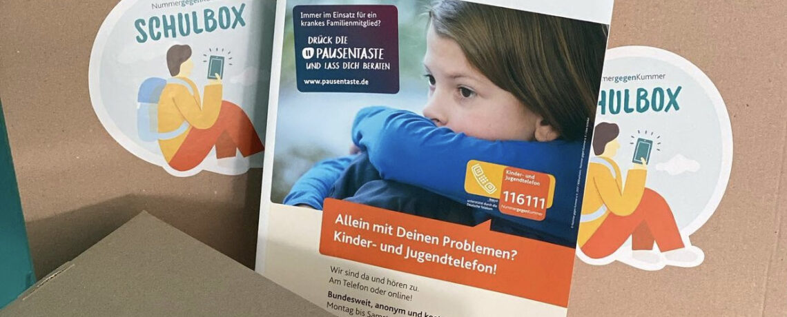 Neues Angebot:  SCHULBOXEN – Das Kinder-und Jugendtelefon wird bekannt an Schulen!